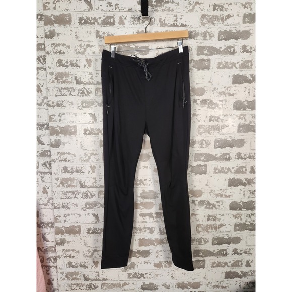 Mack Weldon For Daily Joggers Sweatpants Mens Medium Black Stretch - Picture 1 of 14